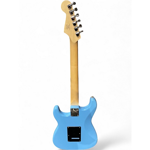 Used Squier Standard Stratocaster Blue Solid Body Electric Guitar