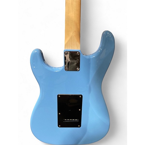 Used Squier Standard Stratocaster Blue Solid Body Electric Guitar