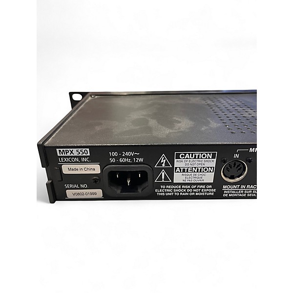 Used Lexicon MPX550 Multi Effects Processor