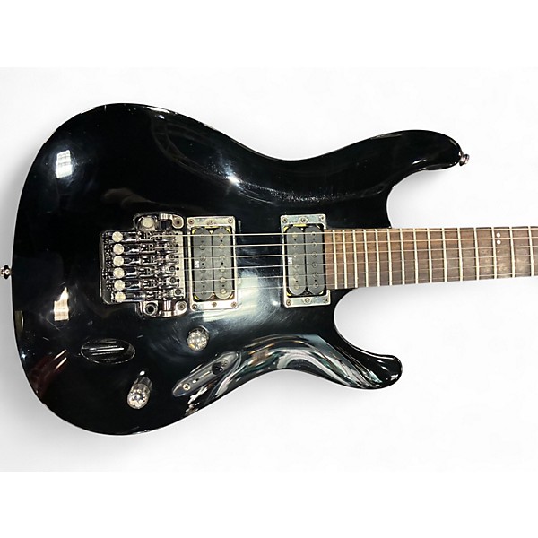 Used Ibanez S420 S Series Black Solid Body Electric Guitar