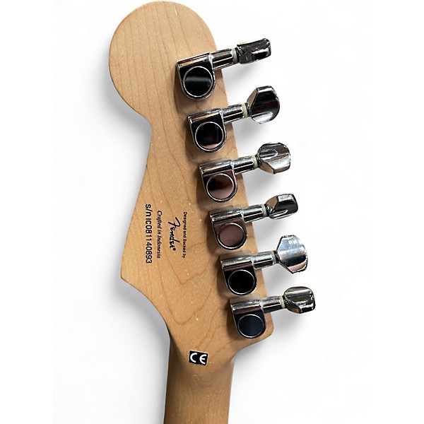 Used Squier Affinity Stratocaster Candy Apple Red Solid Body Electric Guitar