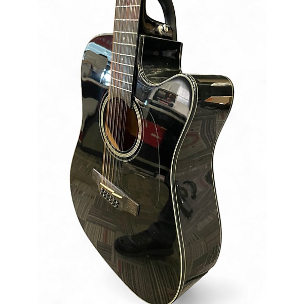 Used Takamine GC30CE-12 BLACK 12 String Acoustic Electric Guitar