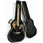 Used Ovation CS257 Celebrity Black Acoustic Electric Guitar