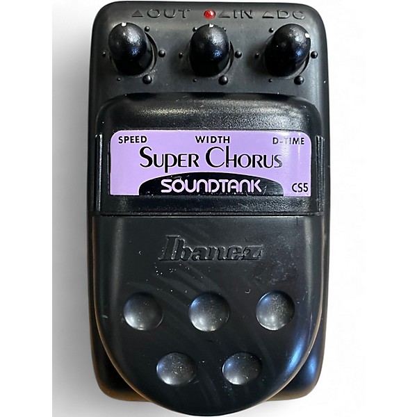Used Ibanez super chorus soundtank Effect Pedal