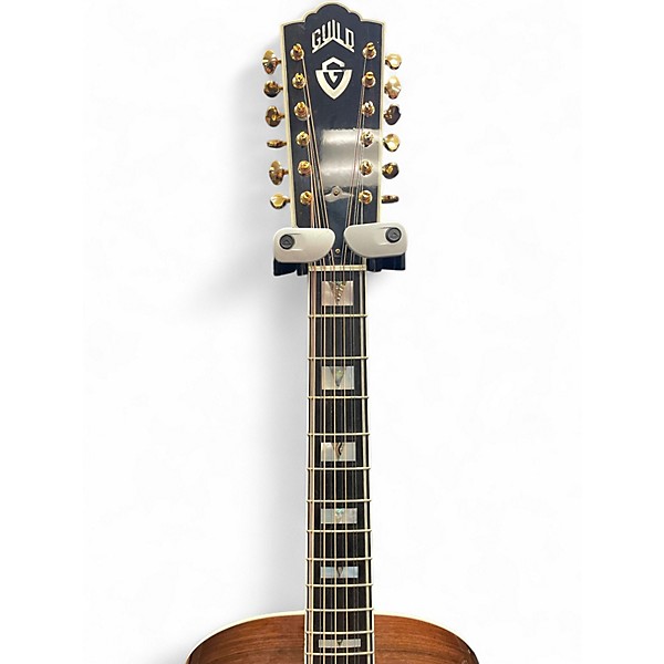 Used Guild F-512 2 Color Sunburst 12 String Acoustic Guitar