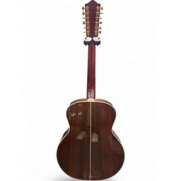 Used Guild F-512 2 Color Sunburst 12 String Acoustic Guitar