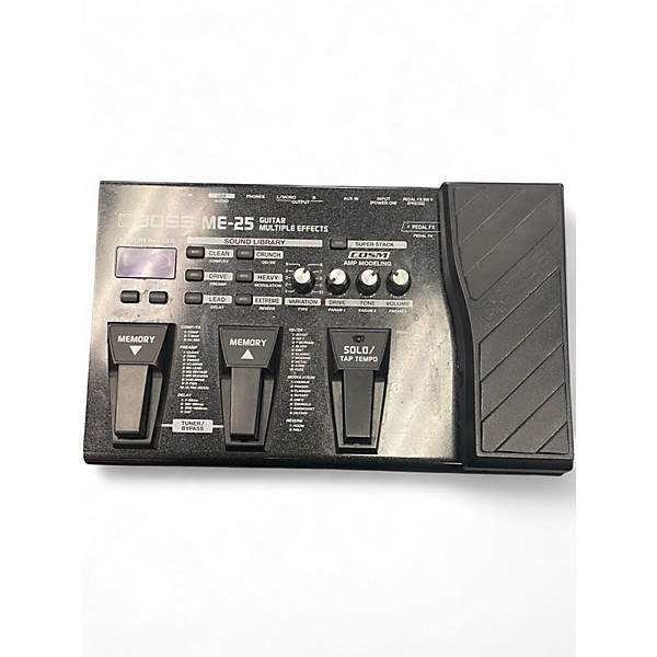 Used BOSS ME25 Guitar Multi Effect Processor