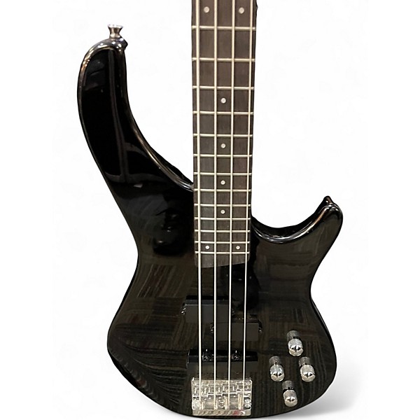 Used Donner DPJ-100 Black Electric Bass Guitar