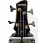 Used Donner DPJ-100 Black Electric Bass Guitar