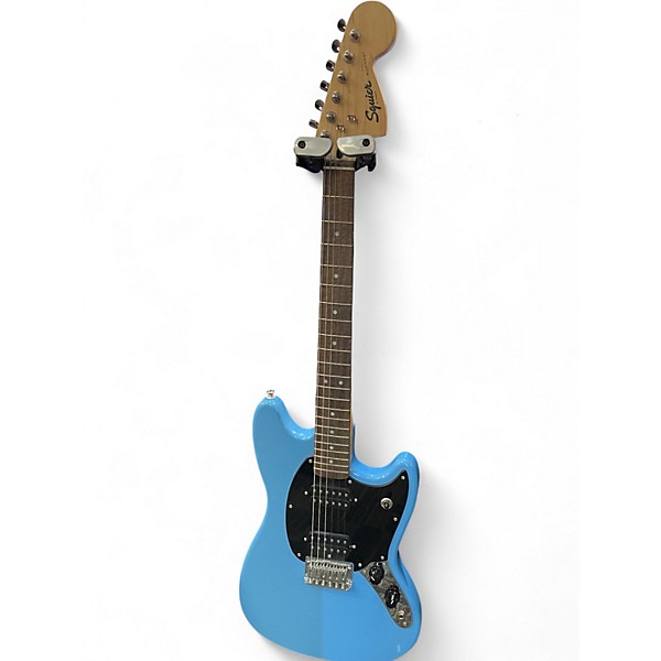 Used Squier SONIC MUSTANG CALIFORNIA BLUE Solid Body Electric Guitar