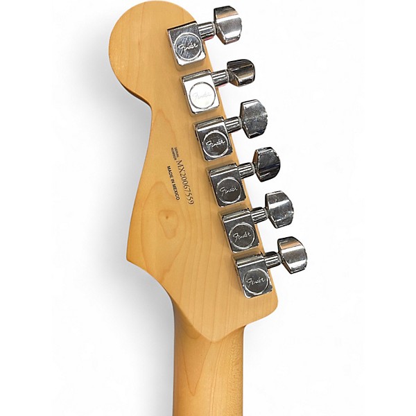 Used Fender Player Stratocaster Silver Solid Body Electric Guitar