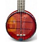 Used Gold Tone LITTLE GEM BANKJO Trans Red Banjo