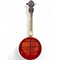 Used Gold Tone LITTLE GEM BANKJO Trans Red Banjo