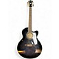 Used Ibanez AEL207E Trans Black Acoustic Electric Guitar thumbnail