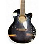 Used Ibanez AEL207E Trans Black Acoustic Electric Guitar