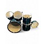 Used TAMA 6 Piece Imperialstar Blue Drum Kit