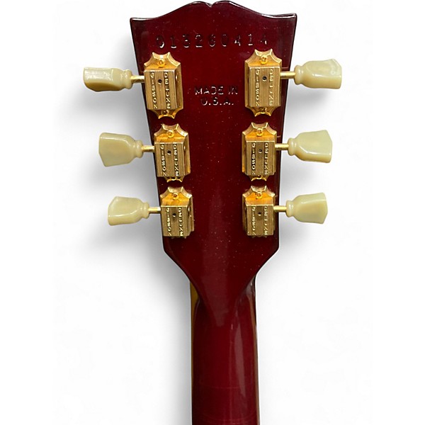 Used Gibson Les Paul Studio Red Solid Body Electric Guitar