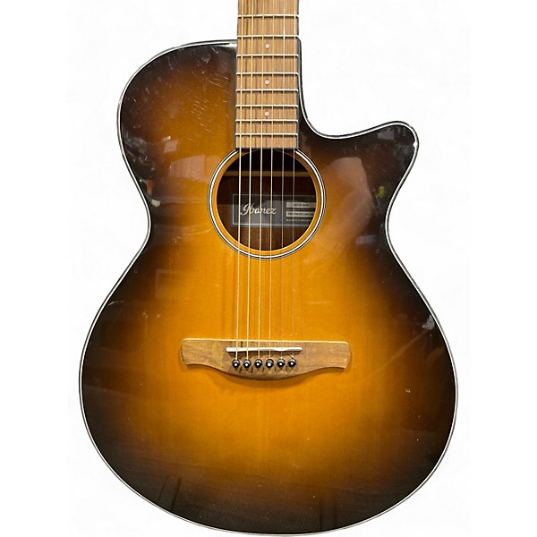 Used Ibanez AEG50-DHH Tobacco Burst Acoustic Guitar
