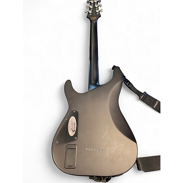 Used Schecter Guitar Research C1 Platinum Trans Gray Solid Body Electric Guitar