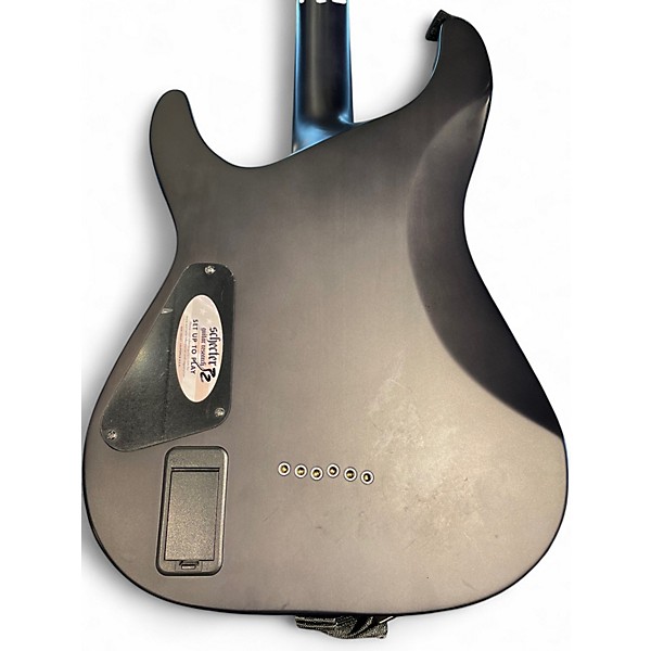 Used Schecter Guitar Research C1 Platinum Trans Gray Solid Body Electric Guitar