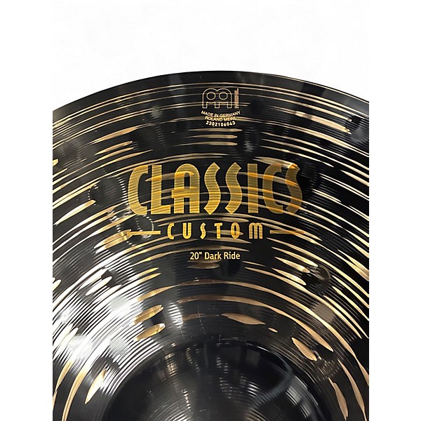 Used MEINL 20in Dark Ride Cymbal