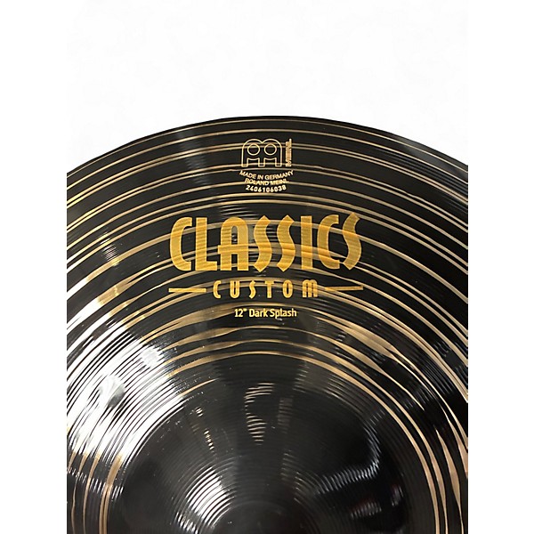 Used MEINL 12in Dark Splash Cymbal