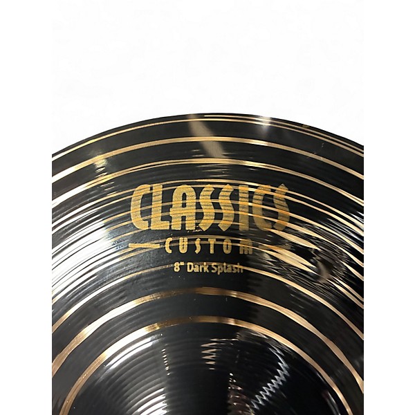 Used MEINL 8in Dark Splash Cymbal