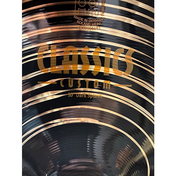 Used MEINL 8in Dark Splash Cymbal