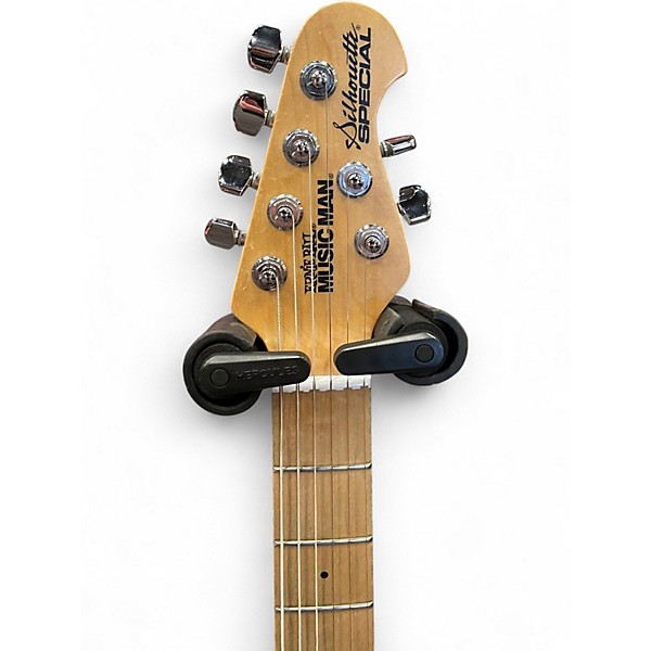 Used 2012 Ernie Ball Music Man Silhouette Special Black Solid Body Electric Guitar