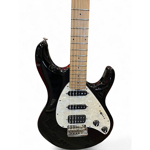 Used 2012 Ernie Ball Music Man Silhouette Special Black Solid Body Electric Guitar