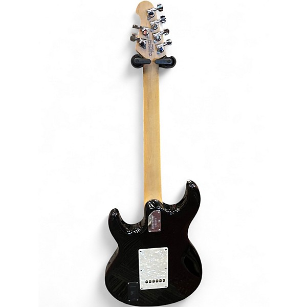 Used 2012 Ernie Ball Music Man Silhouette Special Black Solid Body Electric Guitar