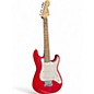 Used Squier Mini Affinity Stratocaster Candy Apple Red Electric Guitar thumbnail
