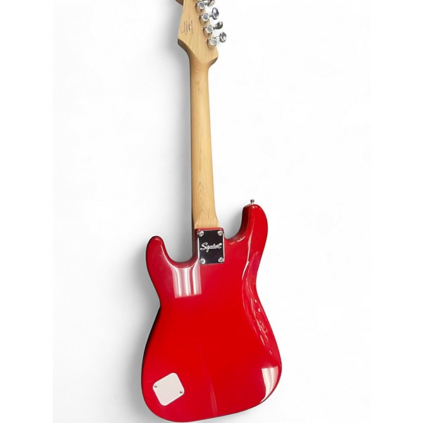 Used Squier Mini Affinity Stratocaster Candy Apple Red Electric Guitar