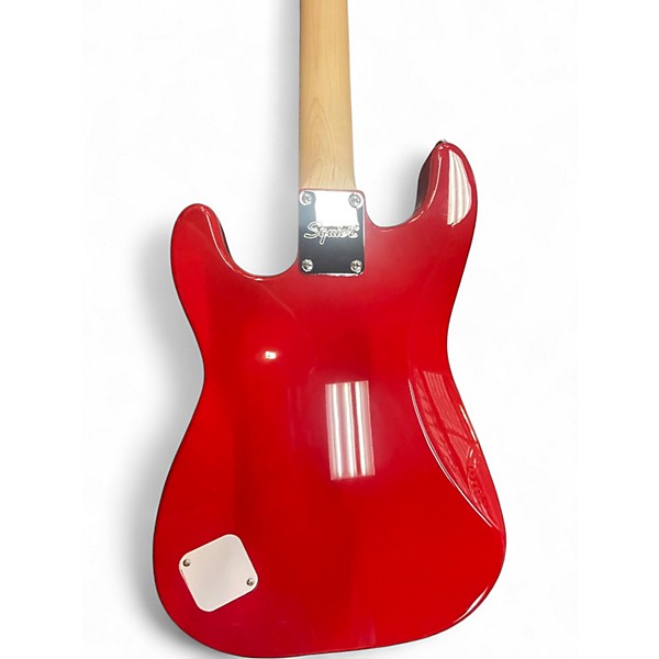Used Squier Mini Affinity Stratocaster Candy Apple Red Electric Guitar