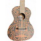 Used Luna Uke Tribal Tenor Mahogany Ukulele