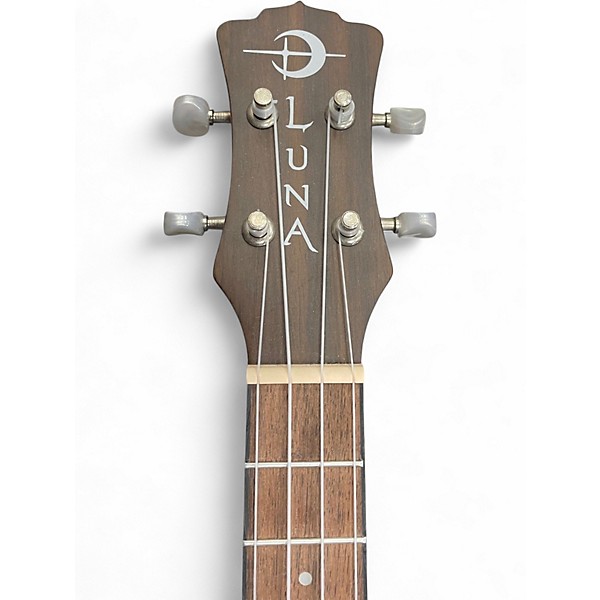 Used Luna Uke Tribal Tenor Mahogany Ukulele