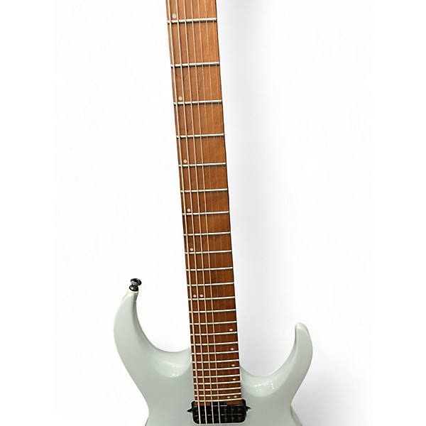 Used 2022 Jackson Pro Series Misha Mansoor Signature Juggernaut ET7 Gulf Blue Solid Body Electric Guitar