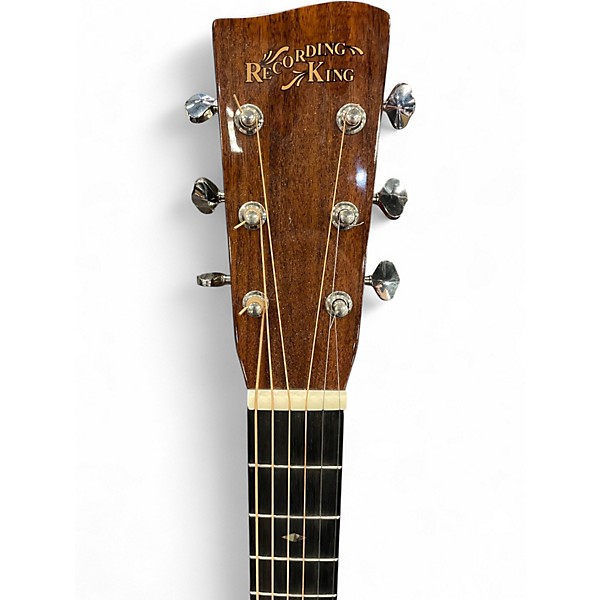 Used Recording King RP2-729-C Tonewood Reserve Koa 00 Cutaway Natural Acoustic Guitar