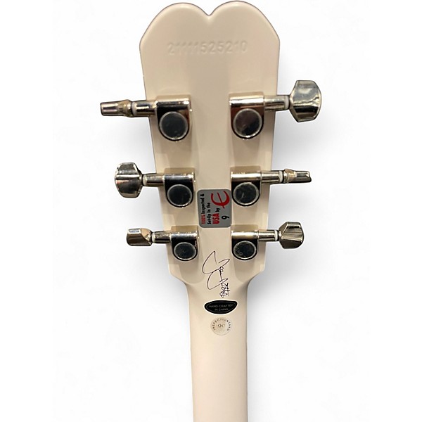 Used Epiphone Joan Jett Signature Olympic White Solid Body Electric Guitar