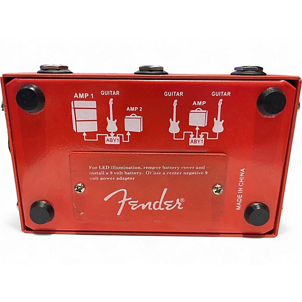 Used Fender Micro ABY Footswitch Pedal