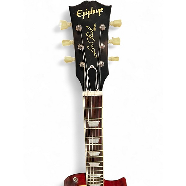 Used Epiphone Inspired by Gibson Les Paul Standard Reissue Lemon Burst Solid Body Electric Guitar
