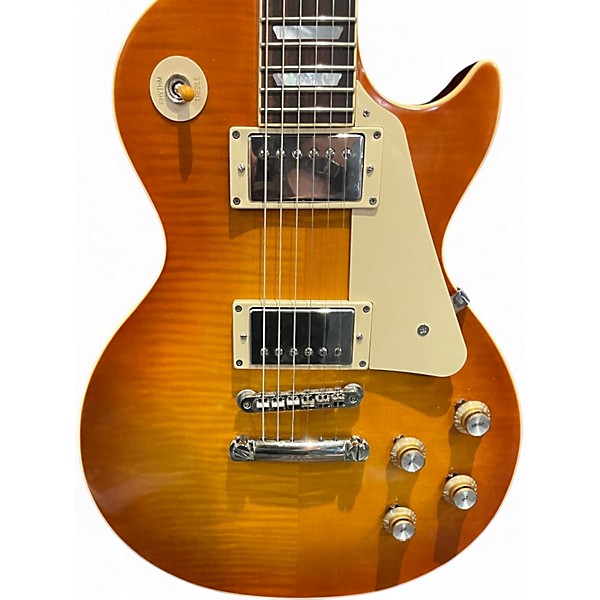 Used Epiphone Inspired by Gibson Les Paul Standard Reissue Lemon Burst Solid Body Electric Guitar