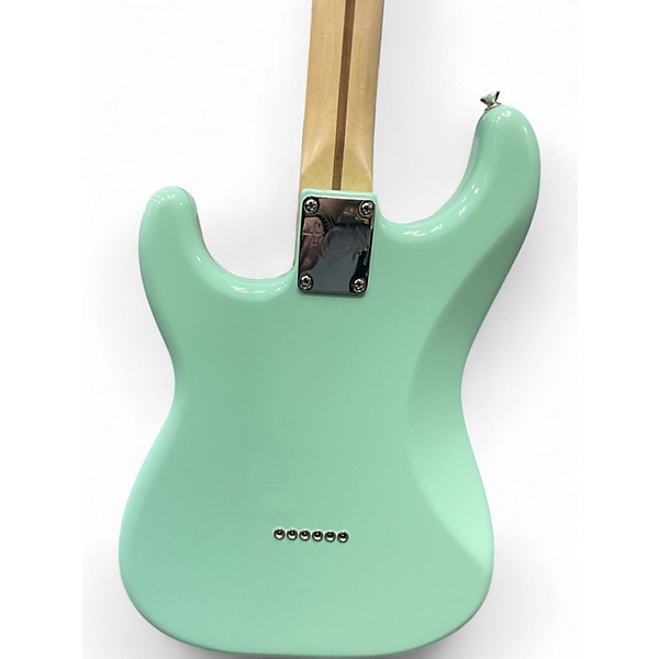 Used Fender Tom Delonge Signature Stratocaster Surf Green Solid Body Electric Guitar
