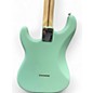 Used Fender Tom Delonge Signature Stratocaster Surf Green Solid Body Electric Guitar