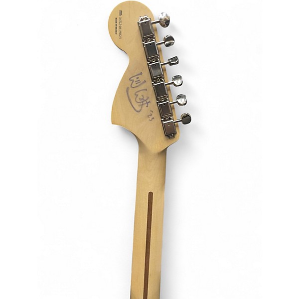 Used Fender Tom Delonge Signature Stratocaster Surf Green Solid Body Electric Guitar