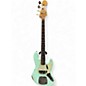 Used 2024 Fender LTD 64 Jazz Bass Relic Custom Shop Surf Green Electric Bass Guitar thumbnail