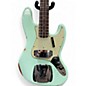 Used 2024 Fender LTD 64 Jazz Bass Relic Custom Shop Surf Green Electric Bass Guitar