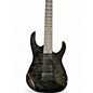 Used Ibanez GIO 7-Sting Black Solid Body Electric Guitar