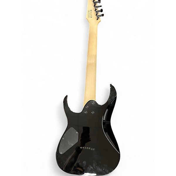 Used Ibanez GIO 7-Sting Black Solid Body Electric Guitar