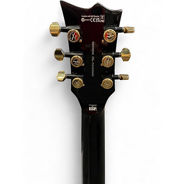 Used ESP LTD EC256 Black Solid Body Electric Guitar